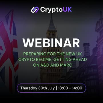 Cover Image for Preparing for the New UK Crypto Regime: Getting Ahead on A&D and MARC