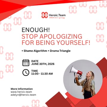 Cover Image for ENOUGH! Stop Apologizing for Being Yourself!