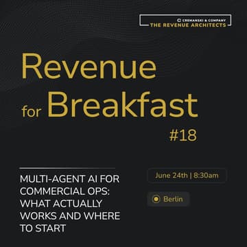 Cover Image for Revenue for Breakfast #18 - Multi-Agent AI for Commercial Ops: What Actually Works and Where to Start