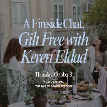Cover Image for MIA: A Fireside Chat, Gilt Free with Keren Eldad