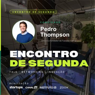 Cover Image for Encontro de Segunda: Pedro Thompson