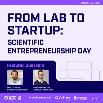 Cover Image for From Lab to Startup: Scientific Entrepreneurship Day