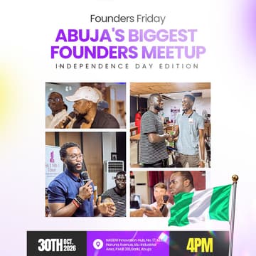Cover Image for Founders Friday Abuja