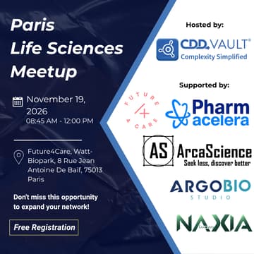 Cover Image for Paris Life Sciences Meetup