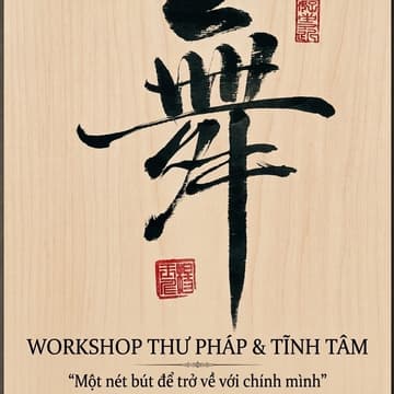 Cover Image for THƯ PHÁP & TĨNH TÂM: MỘT NÉT BÚT ĐỂ TRỞ VỀ VỚI CHÍNH MÌNH