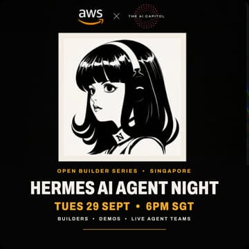 Cover Image for Hermes AI Agent Night - The AI Capitol & Amazon Web Services