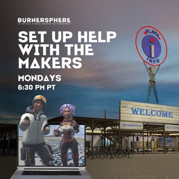 Cover Image for BurnerSphere Set Up Help with the Makers Call