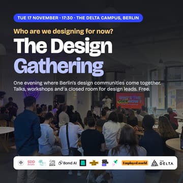 Cover Image for The Design Gathering ⟡ Who are we designing for now?