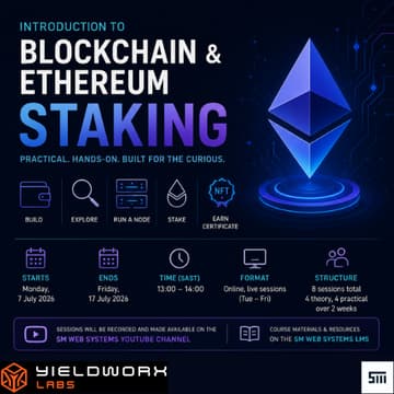 Cover Image for Introduction to Blockchain & Ethereum Staking