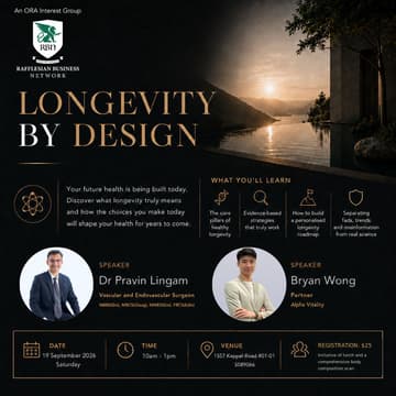 Cover Image for RBN WELLNESS WAVE PRESENTS: LONGEVITY BY DESIGN