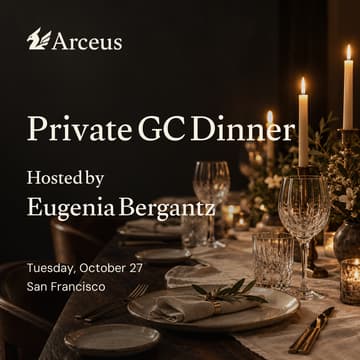 Cover Image for Private GC Dinner (Hosted by Eugenia Bergantz)