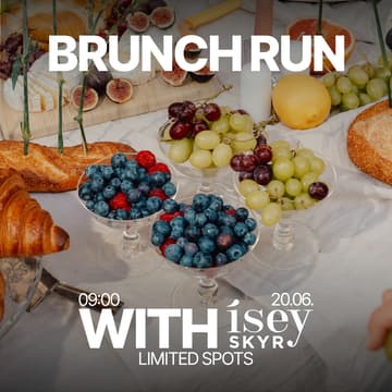 Cover Image for Brunch Run with Isey Skyr