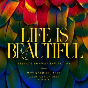 Cover Image for Zurik presents LIFE IS BEAUTIFUL: A Private Runway