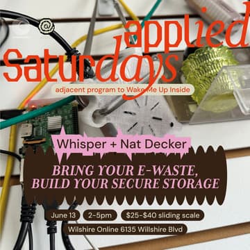 Cover Image for Bring Your e-Waste, Build Your Secure Storage with Whisper + Nat Decker (Secret Server Club)