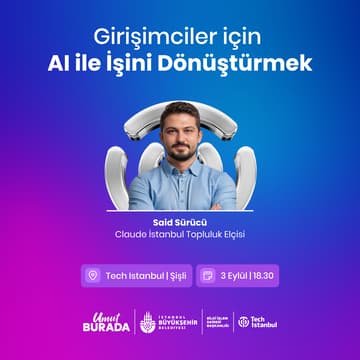 Cover Image for Girişimciler için AI ile İşini Dönüştürmek