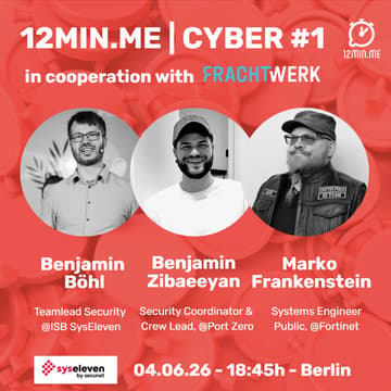 Cover Image for 12MIN.ME | BERLIN | FOCUS: CYBER 💻 #1