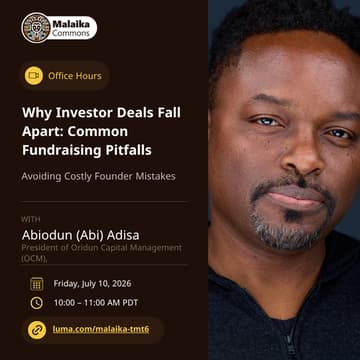 Cover Image for Office Hour with Abiodun (Abi) Adisa