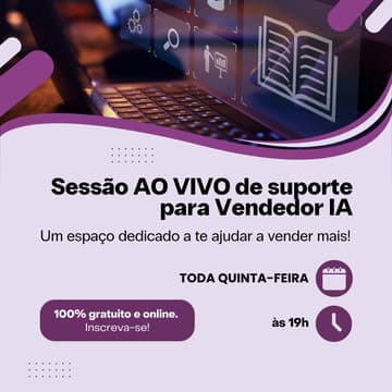 Cover Image for Yavendeu: Sessão de suporte para Vendedor IA