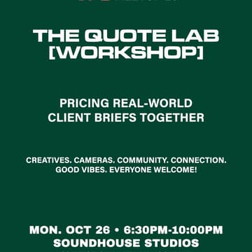 Cover Image for VFC 25: The Quote Lab - Pricing Real Briefs Together
