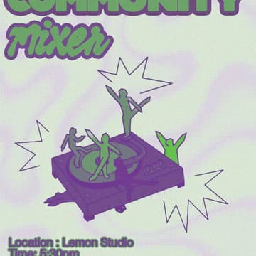 Cover Image for community mixer