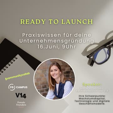 Cover Image for Ready to Launch: Praxiswissen für deine Unternehmensgründung
