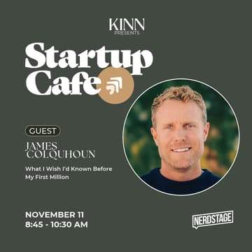 Cover Image for Startup Café: Six Companies & Two Exits with James Colquhoun, Founder of Food Matters and former CEO of Gaia