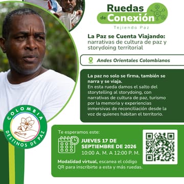 Cover Image for La Paz se Cuenta Viajando: narrativas de paz y storydoing territorial Territorios de Conexión – Andes Orientales Colombianos