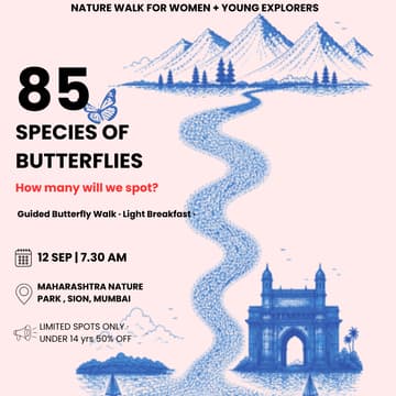 Cover Image for Nadhi Mumbai x AWNW - Nature Walk for Women and Young Explorers