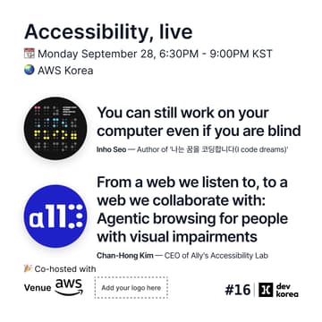 Cover Image for Accessibility, live