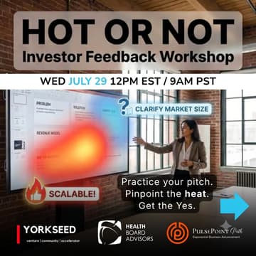 Cover Image for HOT or NOT: Is your startup fundable or just interesting?