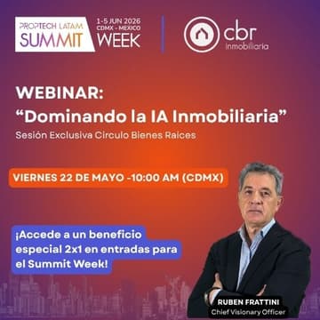 Cover Image for IA en Real Estate: Rubén Frattini con Círculo Bienes Raíces y PropTech Latam