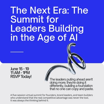 Cover Image for The Next Era: The Summit for Leaders Building in the Age of AI
