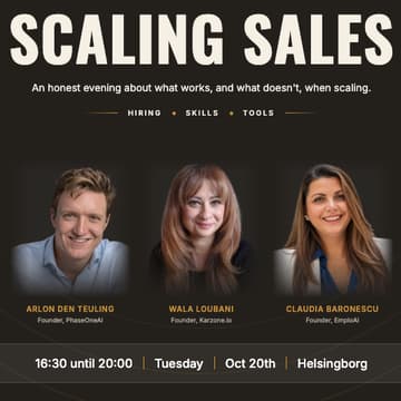 Cover Image for Scaling Sales & Skills