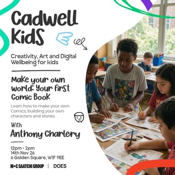 Cover Image for Make your own world: Your first comic book with Anthony Charlery