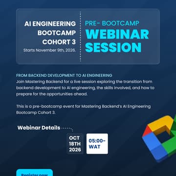 Cover Image for From Backend Development to AI Engineering: What Should You Learn Next?