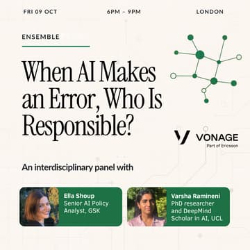 Cover Image for When AI Makes an Error, Who Is Responsible?