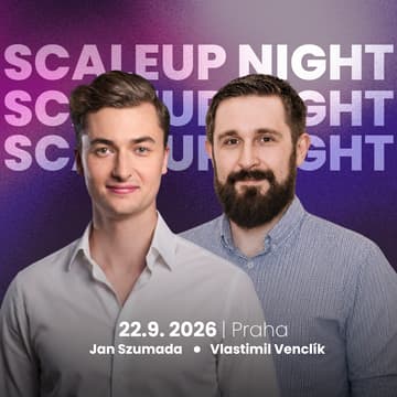 Cover Image for Scaleup Night #7: 1) Vlastimil Venclík (CEO Oddin a ValkaAI) 2) Jan Szumada (Warsaw Equity Group) - Growth Capital - Why and how to raise?