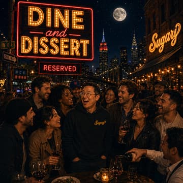 Cover Image for Dine and Dissert: A Sugary Community Dinner (August '06)