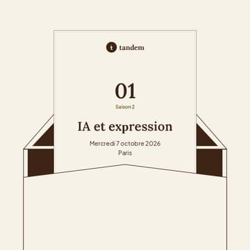 Cover Image for Dialogue 1 - IA et expression : qui parle quand je m'exprime ?