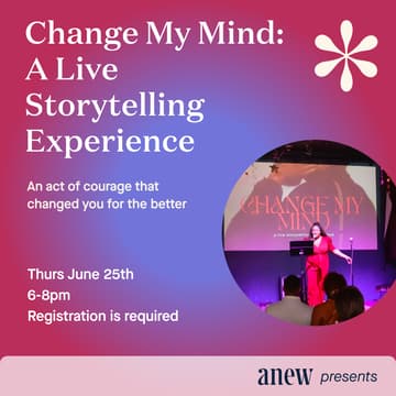 Cover Image for Change My Mind: A Live Storytelling Experience