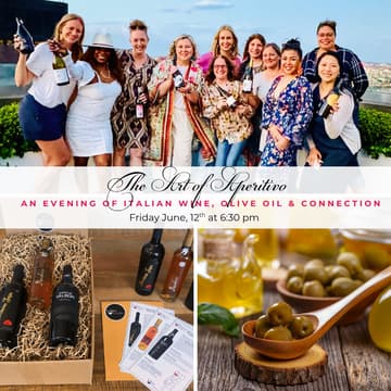Cover Image for The Art of Aperitivo: An Evening of Italian Wine, Olive Oil & Connection