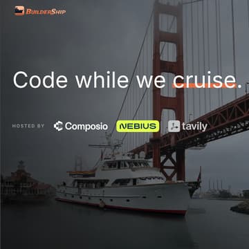 Cover Image for BuilderShip - Yacht Hackathon by Composio, Nebius, Tavily