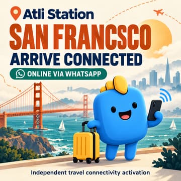 Cover Image for Atli Station San Francisco: Arrive Connected 🇺🇸 | TechCrunch Disrupt Week