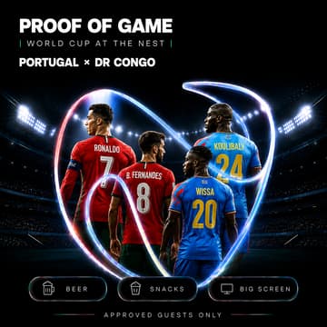 Cover Image for Portugal × DR Congo · World Cup at The Nest