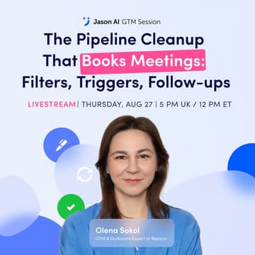 Cover Image for The Pipeline Cleanup That Books Meetings: Filters, Triggers, Follow-ups