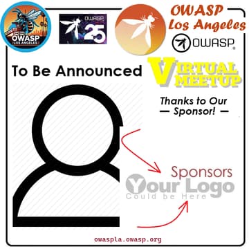 Cover Image for OWASP LA December VIRTUAL Meetup - Kati Paxton