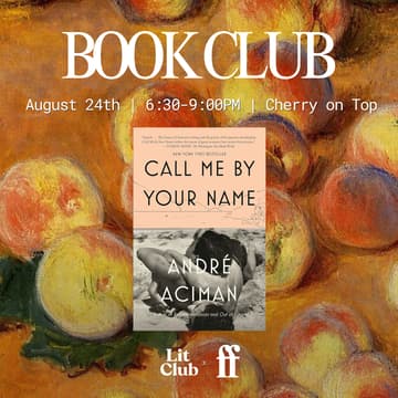 Cover Image for Book Club: Call Me By Your Name by André Aciman