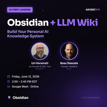 Cover Image for Obsidian + LLM Wiki: Build Your Personal AI Knowledge System