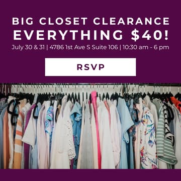 Cover Image for The Big Closet Clearance