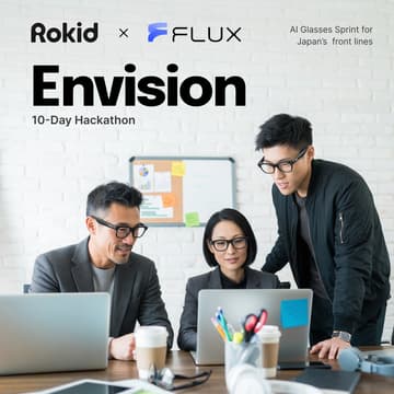 Cover Image for 🏆 FLUX × Rokid AI Glasses Hackathon Demo Night
